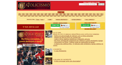 Desktop Screenshot of catolicismo.com.br