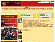 Tablet Screenshot of catolicismo.com.br